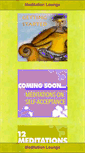Mobile Screenshot of meditationlounge.org
