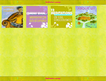 Tablet Screenshot of meditationlounge.org